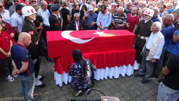 Şehit Piyade Üsteğmen Ömer Fatih Ayar, Trabzon’da Son Yolculuğuna Uğurlandı