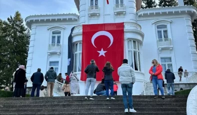 Atatürk Köşkü, 10 Kasım’da Binlerce Ziyaretçi Ağırladı