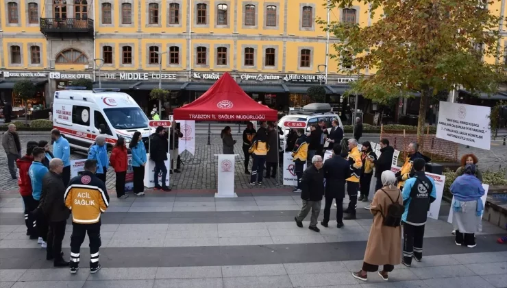 Trabzon’da "Fermuar Sistemiyle Yaşama Yol Ver" kampanyası tanıtıldı